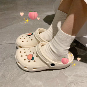 Thin Slippers Womens Summer Outwear Young Adult Heart Cute Head Cover Nurse Sandals Soft Bottom Beach Shoes Hole Shoes Men