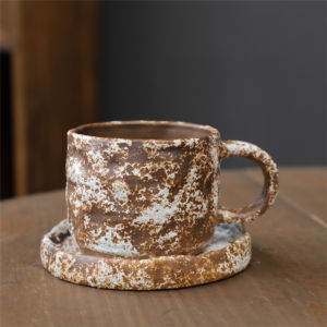 Timemore | Vintage Ceramic Coffee Cup & Saucer Set Small Capacity