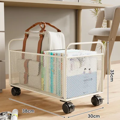 Large Capacity Multi-function Storage Shelf With Wheels