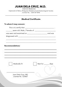 Medical Prescription Pad 10+1 for Free