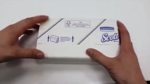 Scott Slimfold Hand Towels 5856 - Folded Paper Hand Towels - 12 Clips x 147 White  (1764 Total)