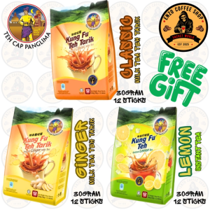 Teh Cap Panglima - Kung Fu Teh Tarik - Instant Milk Tea Drink - Pack