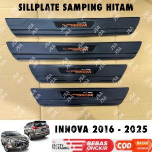 Sillplate Samping Innova 2016 2018 2024 2025 Hitam .