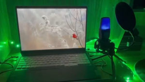 (Ship in 24hrs)Portable USB Microphone RGB  Microfone Condenser Wire Gaming Mic With Stand Plug&Play for Podcast Recording Streaming Laptop PC Desktop