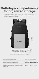 TANFAN | Waterproof Large Capacity Travel Backpack