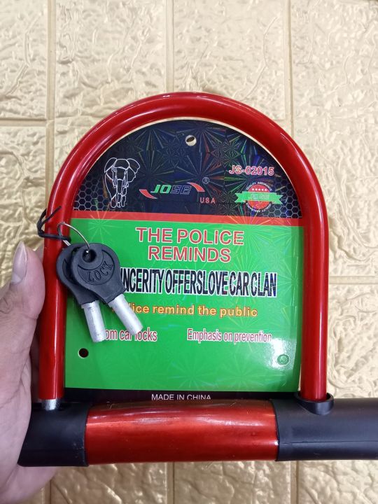 Heavy duty ULock / Bicycle lock/ Motorcycle lock Lazada PH