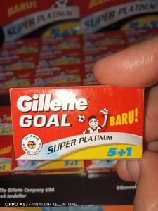 REFILL SILET GOAL isi 5+1 LEMBARAN isi 20 pack
