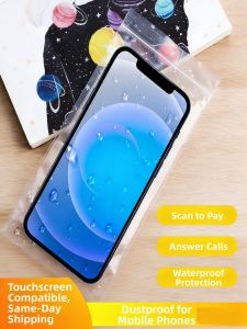 SUNSHINEWORLD | Waterproof Dustproof Transparent Touchscreen Sealed Self-sealing Phone Pouch