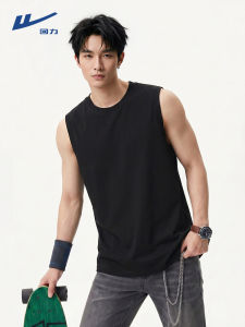 Warrior | Summer Basketball Training Round Collar Tank Top Pure Cotton