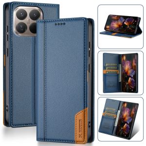 Ốp Điện Thoại Dạng Ví Da Cao Cấp Có Chân Đế Cho Xiaomi Mi 17T/17TPro/15T/15TPro Chống Sốc Có Ngăn Đựng Thẻ