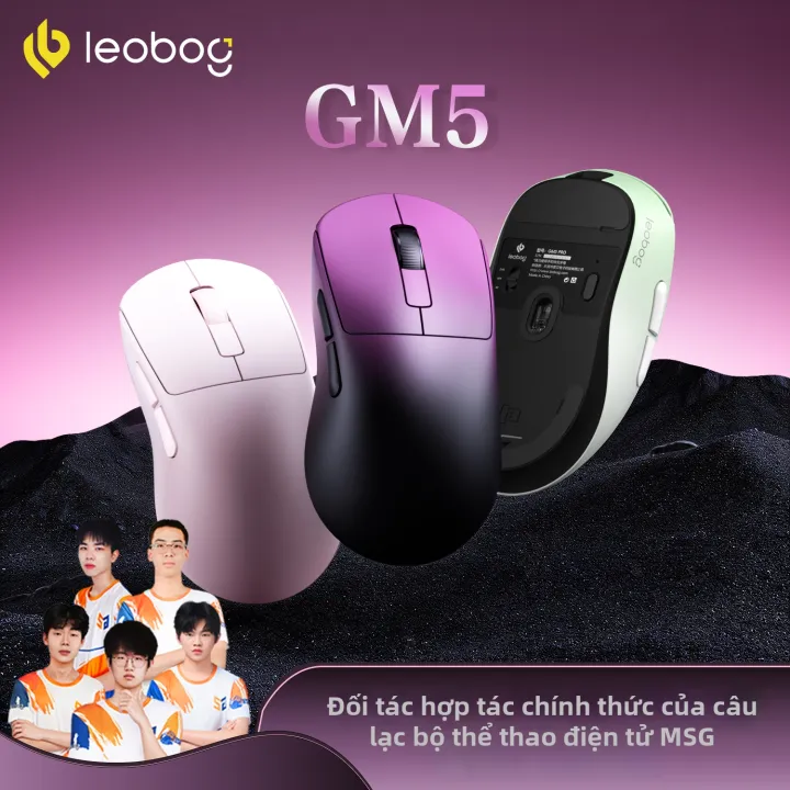 LEOBOG | Tri-Mode Wireless Mouse For Office & Gaming