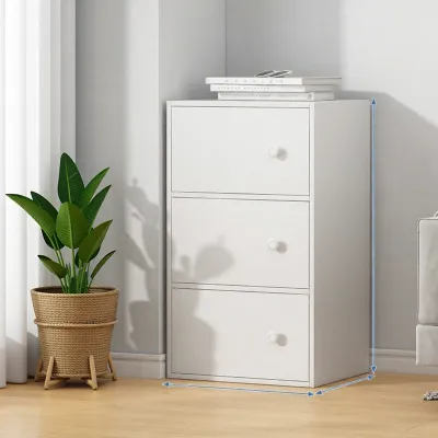 SHANNAIER | Home Storage Simple Narrow High Five-drawer Cabinet