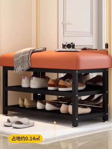 Modern Minimalist Home Entrance Shoe Cabinet Bench Multi-layer Adjustable Simple Assembly Required Indoor Shoe Storage Rack