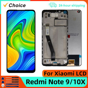 CHOICE For Xiaomi Redmi Note 9 LCD Display Touch Screen Digitizer Assembly For Redmi 10X LCD Note 9 Display Replacement Parts