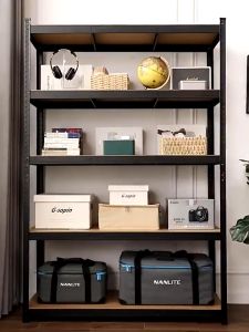 【 ✅Ready stock】Rak Susun Rak Besi Siku Lubang Rak Susun Serbaguna Rak Gudang Rak Barang 3/4/5/6 Tingkat Gudang Serbaguna Rak Aquarium