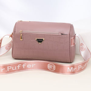 2024 New Multi-Layer Soft Leather Bag Medium Womens Crossbody Bag Versatile Simple Shoulder Bag Large Capacity Mom Bag