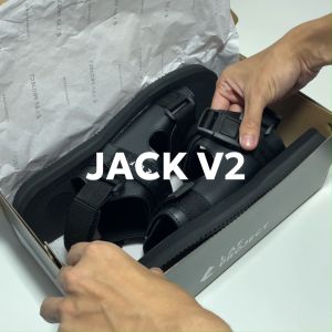 Sandal Gunung Pria Wanita Hiking Sendal Travelling Umrah Haji Kasual Casual Hitam Putih Jack V2 LAF Project