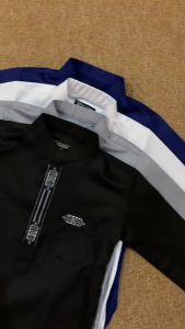 Koko Anak Setelan Pria Bordir Lengan Panjang Size S-3XL AH02