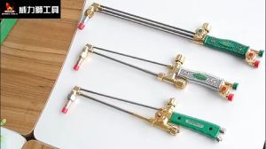 Bộ Mỏ Cắt Hơi Hàn Hơi Đèn Cắt Tay Cắt Oxy Gas Oxyacetylene 1 Ống H-6 2 Ống G-100 W0219C W0218C  W0218 Wynns đồng thau nguyên chất cắt thép cacbon