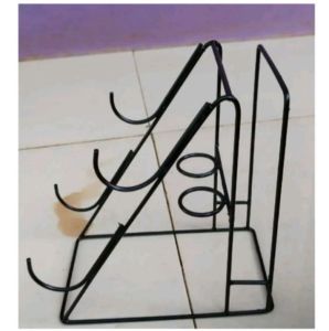 Rak Cobek  Dan Telenan / Tempat Cobek Susun 2 + Telanan / Rak Cobek Murah