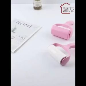 1PC Sticky Roller Pet Fur Cleaner Hair Roller With Cover Reusable Strong Sticky Clothes Cleaning Dust Tearable Paper Core