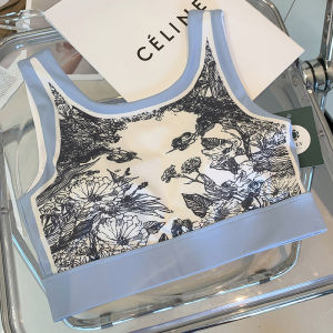 เสื้อกั๊กโยคะลายหมึกโบราณระดับไฮเอนด์ ป้องกันการสั่นสะเทือน ชุดกีฬา เสื้อกั๊กเสริมหลัง เสื้อชั้นในสตรี เสื้อชั้นในสตรี