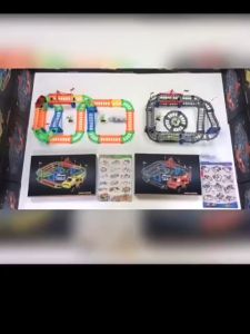 ✮T026✮ Toy - 69pcs / 89pcs Railway Car Set Train Track Cars Toy Children Gift Child Ages 3+ (Car Random)