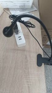 2PCS/Pack LED Table Lamp 5V USB Plug Flexible 360° Free Adjustable With Clip-on Holder