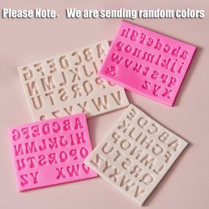 JCD DIY Arabic Numerals English Alphabet Silicone Mold Handmade Chocolate Pastry Cake Decoration Baking Tool Fondant Cookie Kit