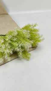 Daun Rumput Liar Aksesoris Cabang 5 Hiasan Dekorasi Artificial/Baby Breath Pikok Gypso Buatan Plastik Import Premium