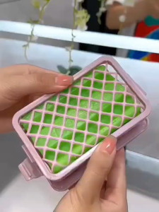 Soap Blister Box High Elastic Dish Laundry Soaps Holder Hands-free Household Soap Box Storage Rack Bathroom Accessories