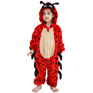 ชุดรอมเปอร์เด็กทารก MICHLEY ลายด้วงฮาโลวีน ผ้าฟลานเนล ชุดคอสเพลย์ ชุดบอดี้สูทเด็กเล็ก ชุดจั๊มสูท สำหรับเด็กหญิงและเด็กชาย