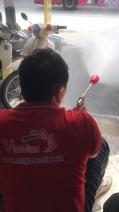 Thiết bị vệ sinh máy lạnh gắn điều khiển từ xa Turbo TB1100