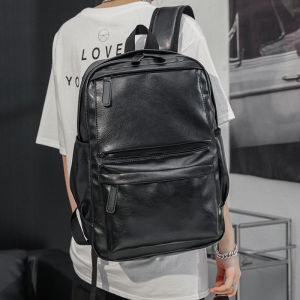 Túi Đeo Vai Da Dung Tích Lớn 2025 Túi Đeo Vai Da Thường Ngày Túi Học Sinh Trung Học Túi Đựng Máy Tính Túi Nam Túi Đeo Vai Mềm