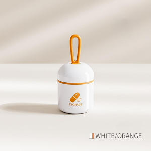 1/4PCS Mini Medication Box - Compact Convenient Waterproof and Moisture Resistant - Home Pill Storage Box