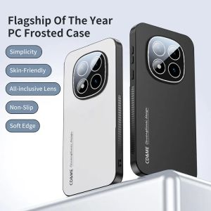 Matte 360° Rotating Stand PC Frosted Case For Xiaomi Redmi Note 15 Pro+ 14 Pro Skin-friendly All-inclusive Lens Protection Cover