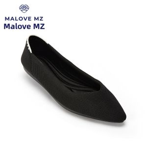 New Comfortable Work Shoes for Women Flat Pointed Single Shoe