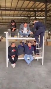 [free installation ]Bunk Bed High Bed Professional Custom Iron Framed Bed Apartment Dormitory Student Bed Cutlery Iron Bed