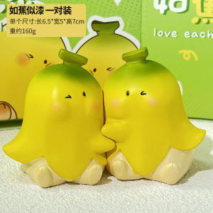 Những Bức Tượng Nhỏ Đôi Uyên Ương Nổi Tiếng Năm Hoạt Hình Trang Trí Máy Tính Để Bàn Dễ Thương Cài Đặt Bàn Làm Việc Tại Nhà Không Có Ngọc Trai Phong Cách Người Nổi Tiếng Trên Mạng