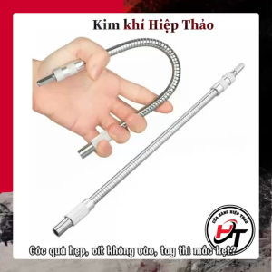 Đầu chuyển hướng khoan bắt vít dây lò xo thanh bắn vít góc hẹp chân lục giác 15cm 20cm 30cm cho máy khoan DCHBVLX
