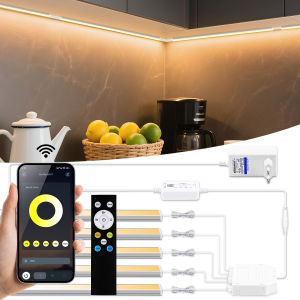 LED Wall Light Tube CCT Adjustable in 6 colorsRemoter/Bluetooth Control Brightness DimmingCeiling Acoustic Panel Decor Lightin