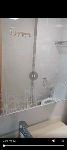 LKB Bathroom Detergent 350ml Toilet Cleaner Spray Clean Dirt  Bathtubs Tiles Glass Water Stain Scale Remover Stainless Steel