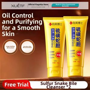 XUETIFANG | Sulfur Anti-Acne Oil-Control Cleanser