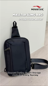 MASSTER Sling Bag / Crossbody Bag / Chest Bag (Grade AA Nylon) 36705SL