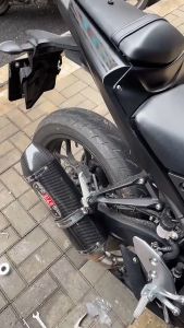 yoshimura R77 exhaust muffler Universal 51mm Motorcycle Exhaust Modified r25/z650/cbr250r/nvx155/r15