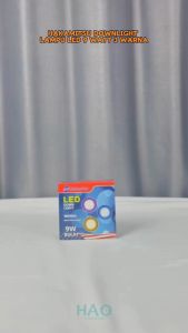 HAKAMITSU DOWNLIGHT LAMPU LED 9 Watt 3 Warna Panel Light Extrabright LAMPU BERKUALITAS / BAGUS LAMPU DECORASI