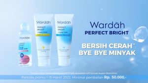 Wardah Perfect Bright Moisturizer Bright + Smooth Glow SPF 30 PA+++ netto 20 ml