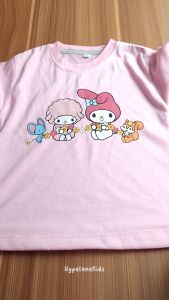 Baju Kaos Anak Perempuan Lucu Import Usia 1 - 10 Tahun Gambar Melody - Hypelane Kids - DTF