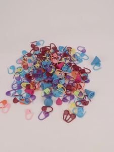 208Pcs Hybrid Rubber Cone Shape Knit Knitting Needles Cap Tips Point Protectors Knitting Craft Sewing Accessories Locking Stitch