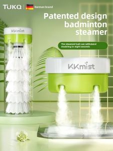 Portable Badminton Shuttlecock Steamer Professional Steam Machine for Ball Drying Spray Bucket Cap Charging Humidifier